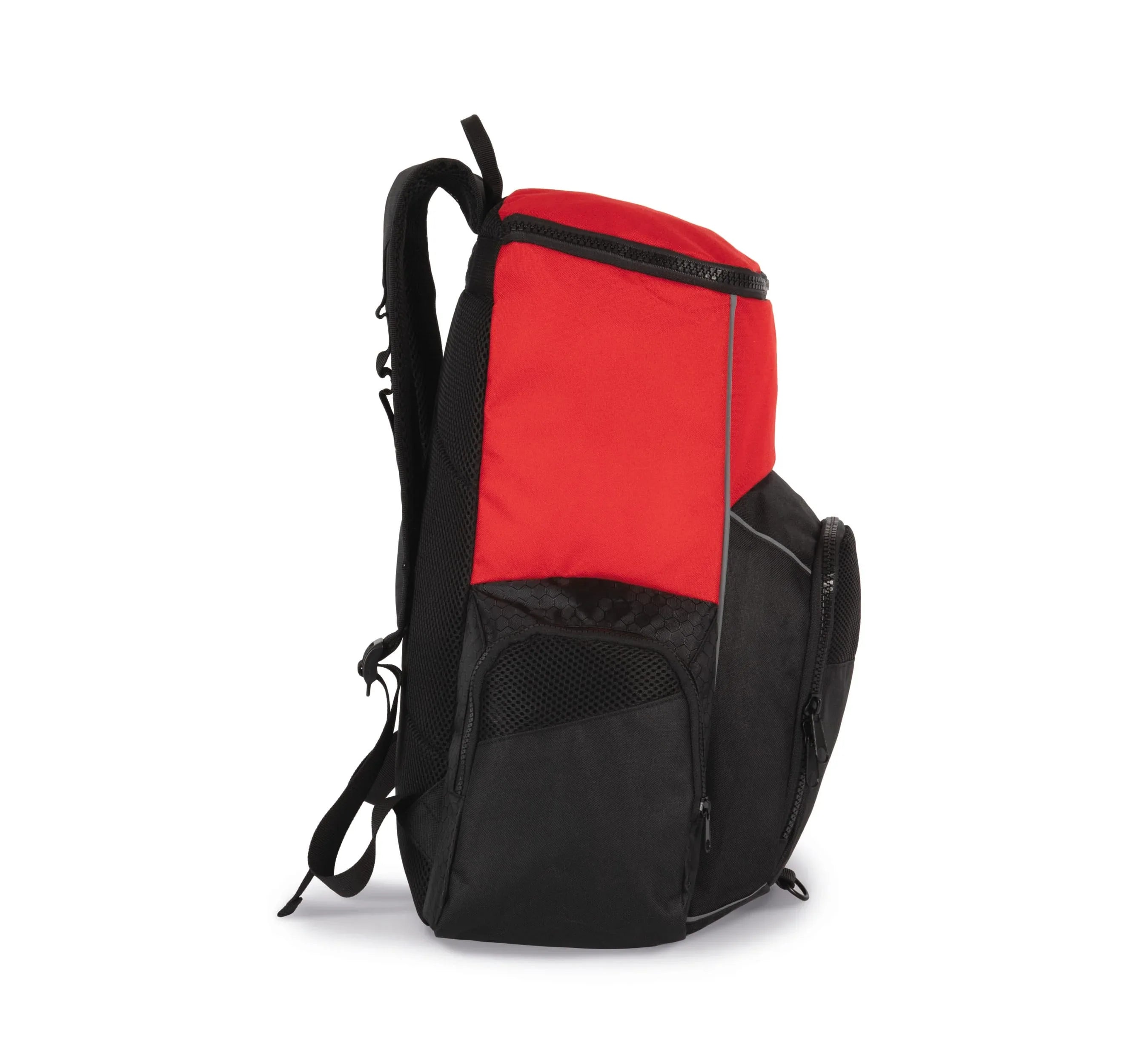KI0176 - Sac à dos de sport recyclé avec porte-objets - Occifloc