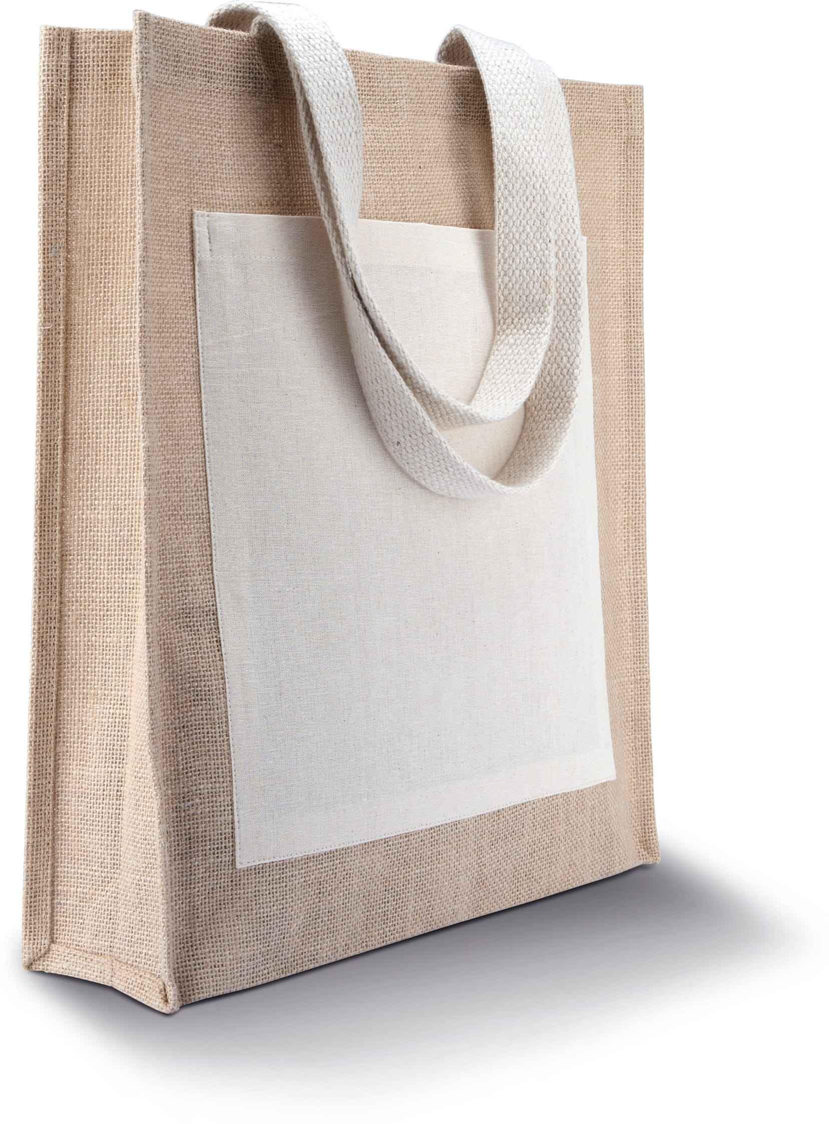 KI0221 - Sac shopping toile de jute - Occifloc