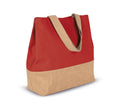 KI0235 - Sac shopping en toiles de coton et jute - Occifloc