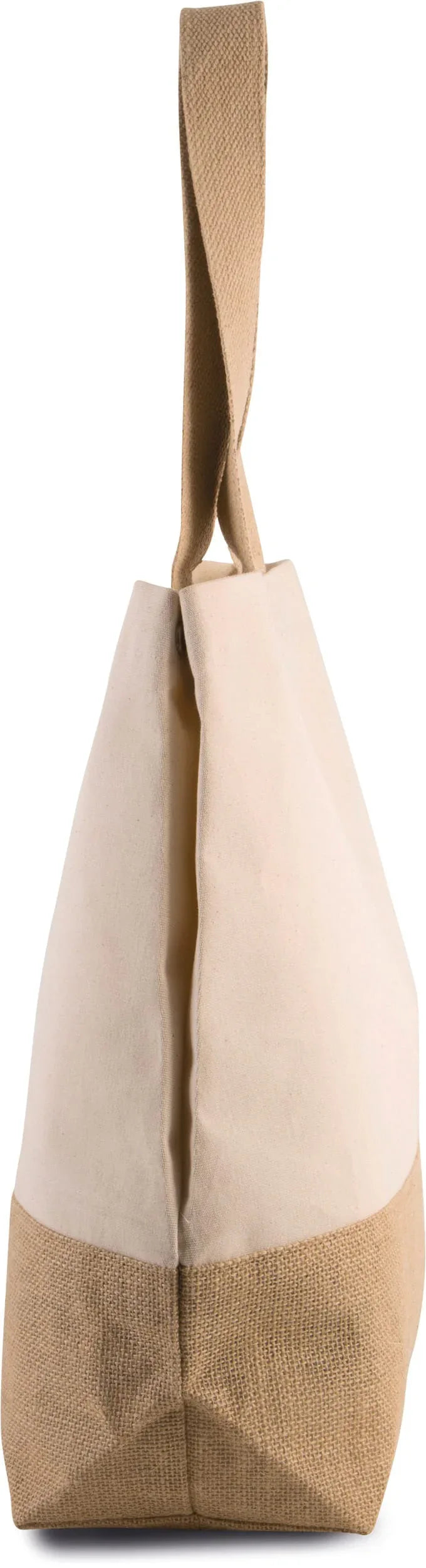 KI0235 - Sac shopping en toiles de coton et jute - Occifloc