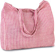 KI0236 - Sac shopping à rayures en juco - Occifloc