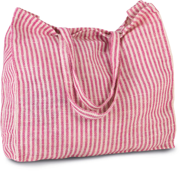 KI0236 - Sac shopping à rayures en juco - Occifloc