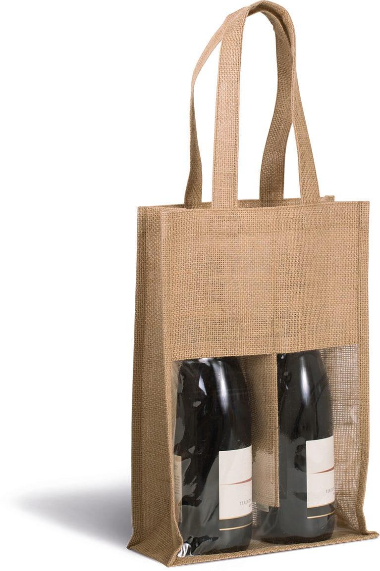 KI0268 - Sac porte-bouteilles en jute - Occifloc