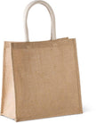 KI0274 - Sac style cabas en toile de jute - grand modèle - Occifloc