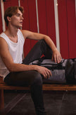 KI0630 - Sac de sport forme tube avec compartiment chaussures séparé - Occifloc