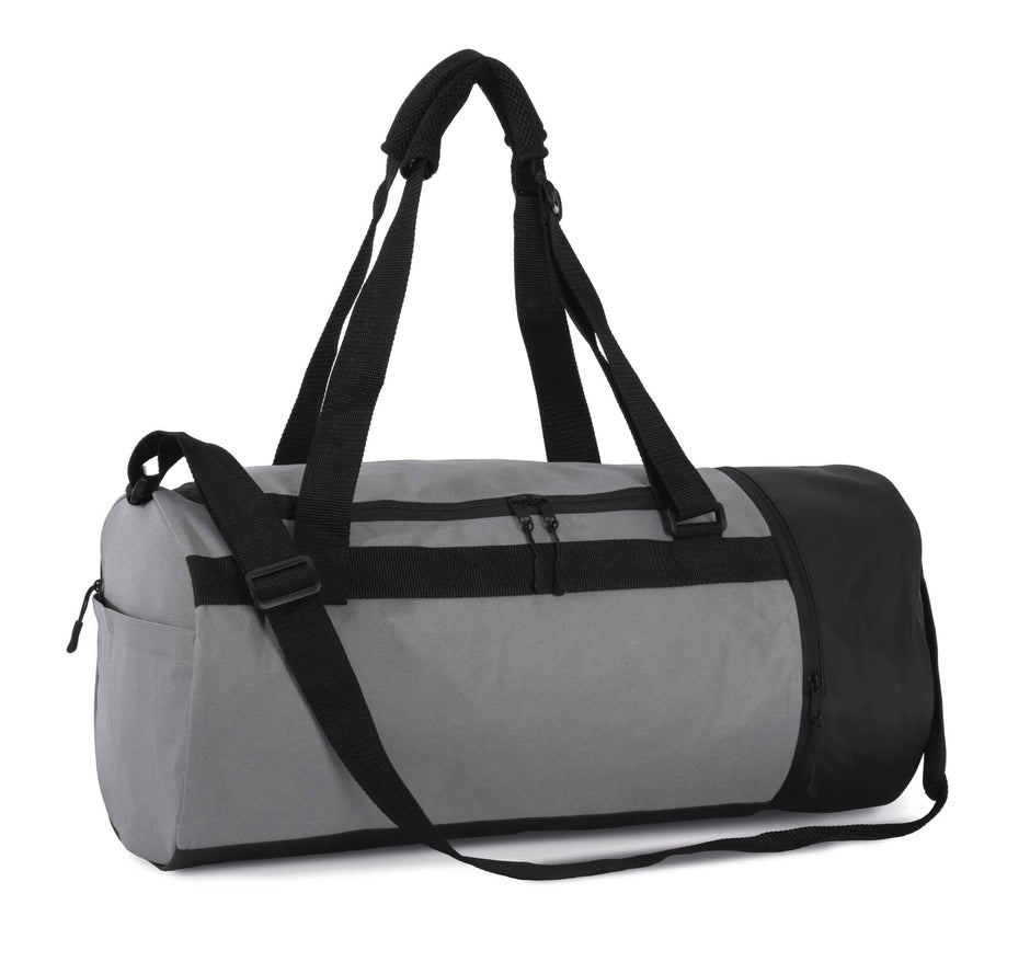 KI0630 - Sac de sport forme tube avec compartiment chaussures séparé - Occifloc