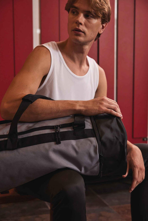 KI0630 - Sac de sport forme tube avec compartiment chaussures séparé - Occifloc