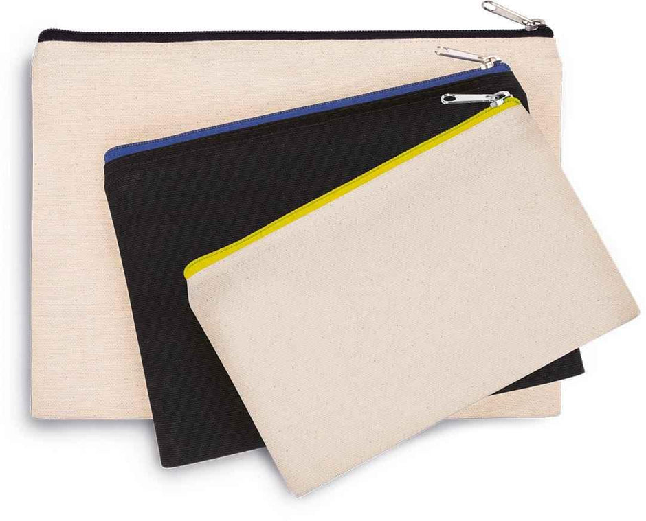 KI0720 - Pochette en coton canvas - petit modèle - Occifloc
