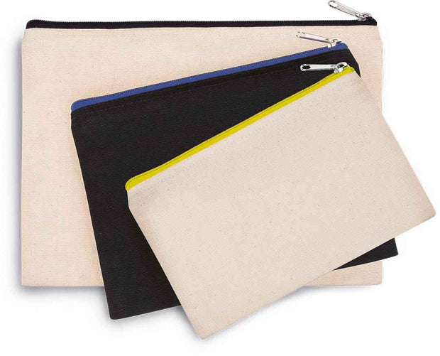 KI0720 - Pochette en coton canvas - petit modèle - Occifloc