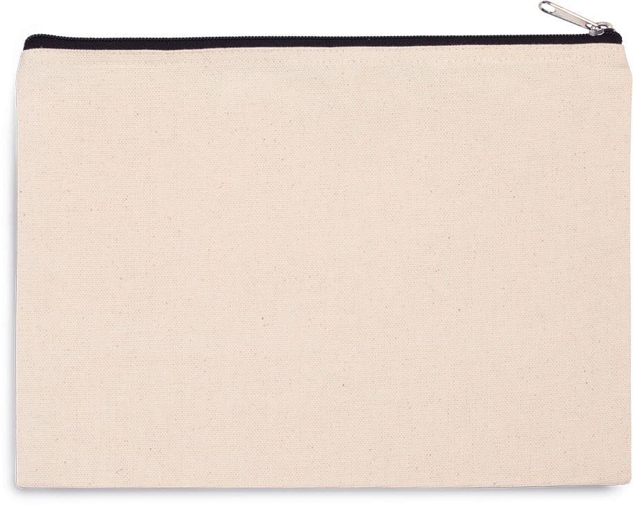KI0722 - Pochette en coton canvas - grand modèle - Occifloc