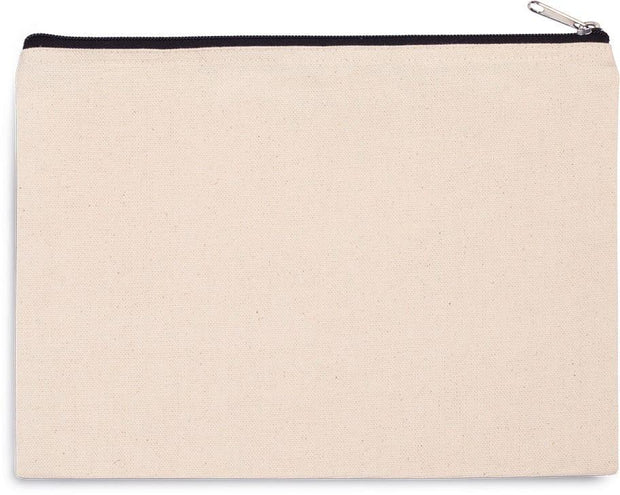 KI0722 - Pochette en coton canvas - grand modèle - Occifloc