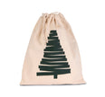 KI0746 - Sac coton à cordon motif sapin - Occifloc