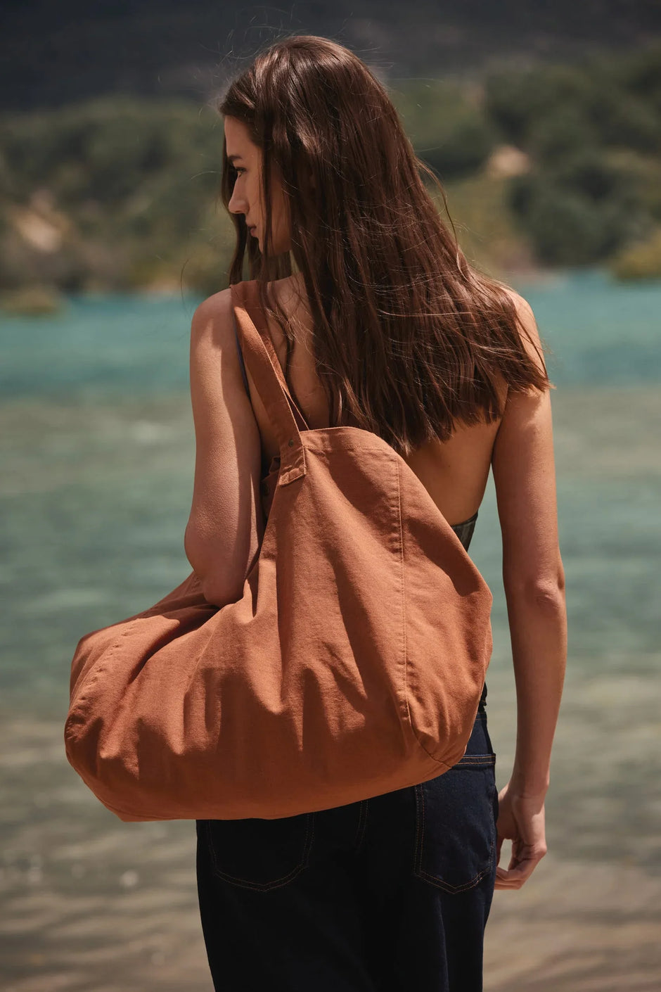 KI3208 - Sac de shopping en coton délavé - Occifloc