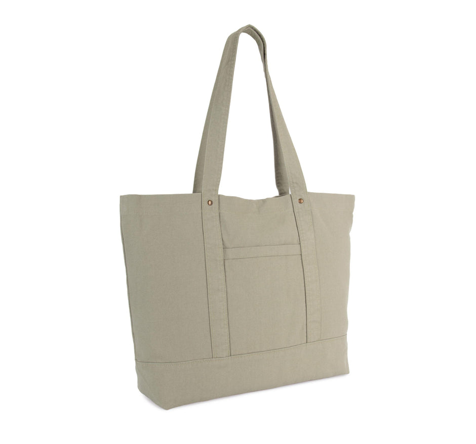 KI3214 - Grand sac shopping à poche latérale - Occifloc