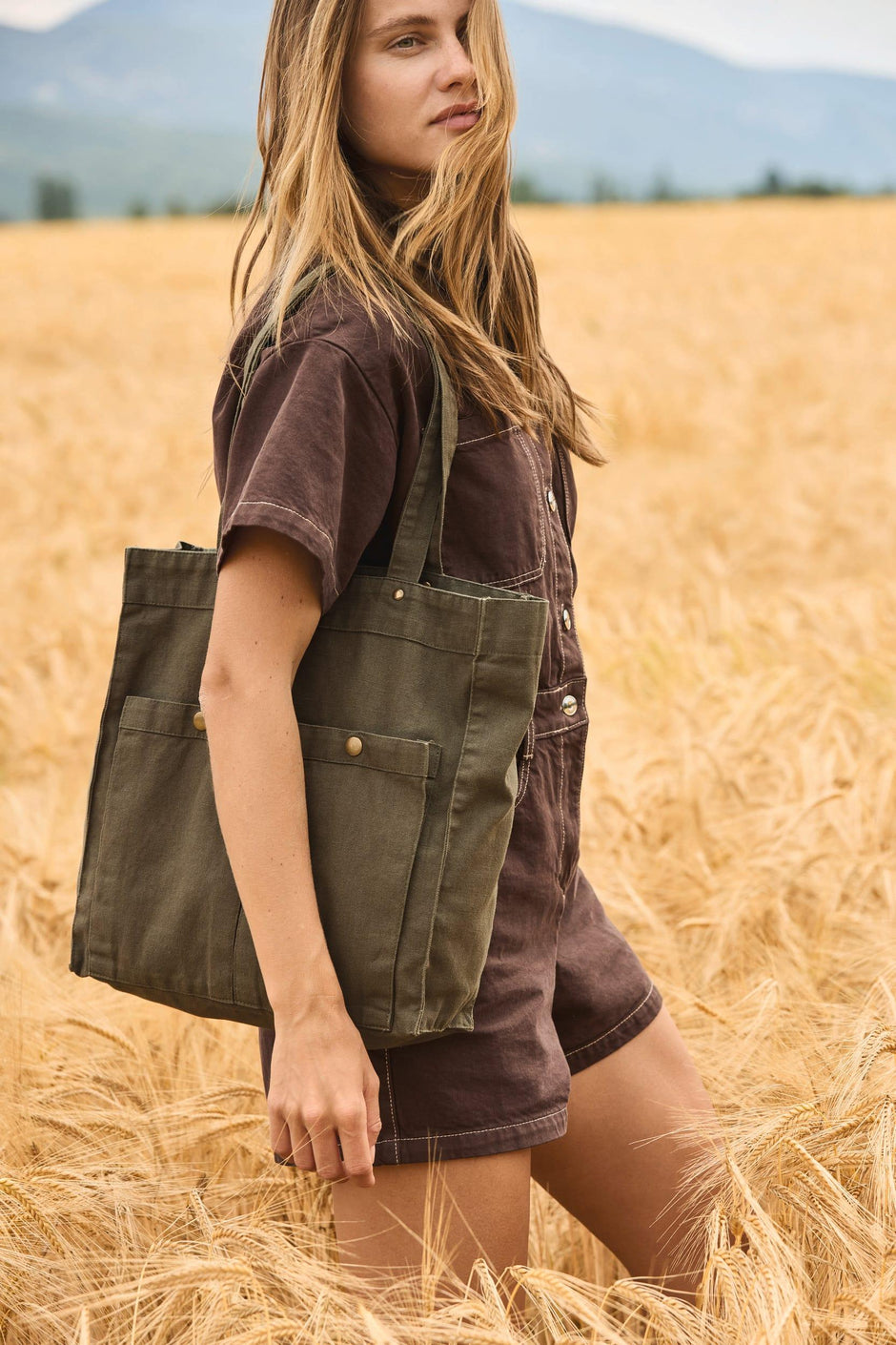 KI3215 - Sac à main à double poche frontale - Occifloc