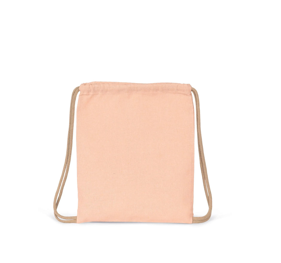 KI5103 - Petit sac à dos recyclé à cordon coulissant - Taille enfant - Occifloc