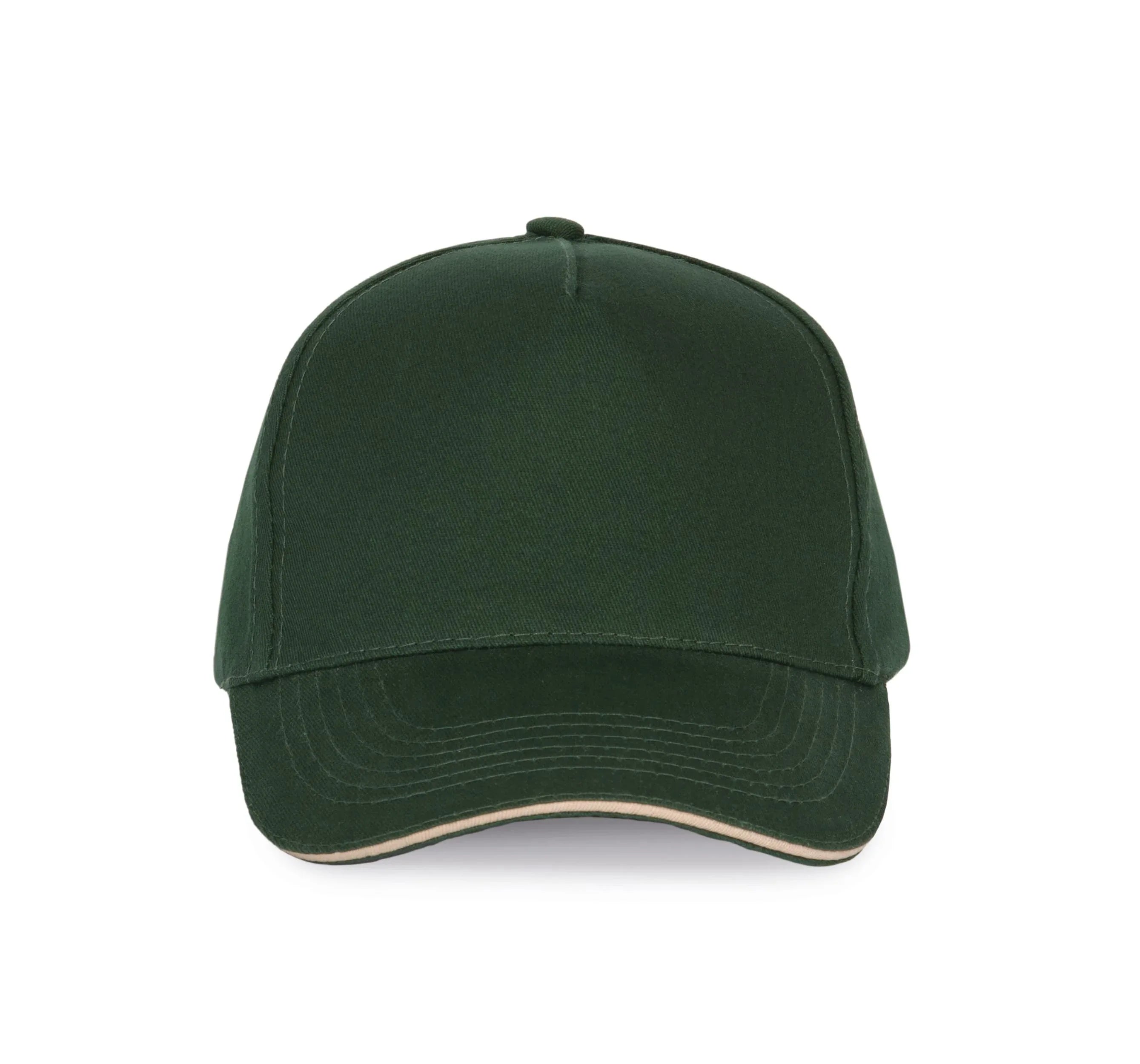 KP124 - Casquette avec sandwich contrasté - 5 panneaux - Occifloc