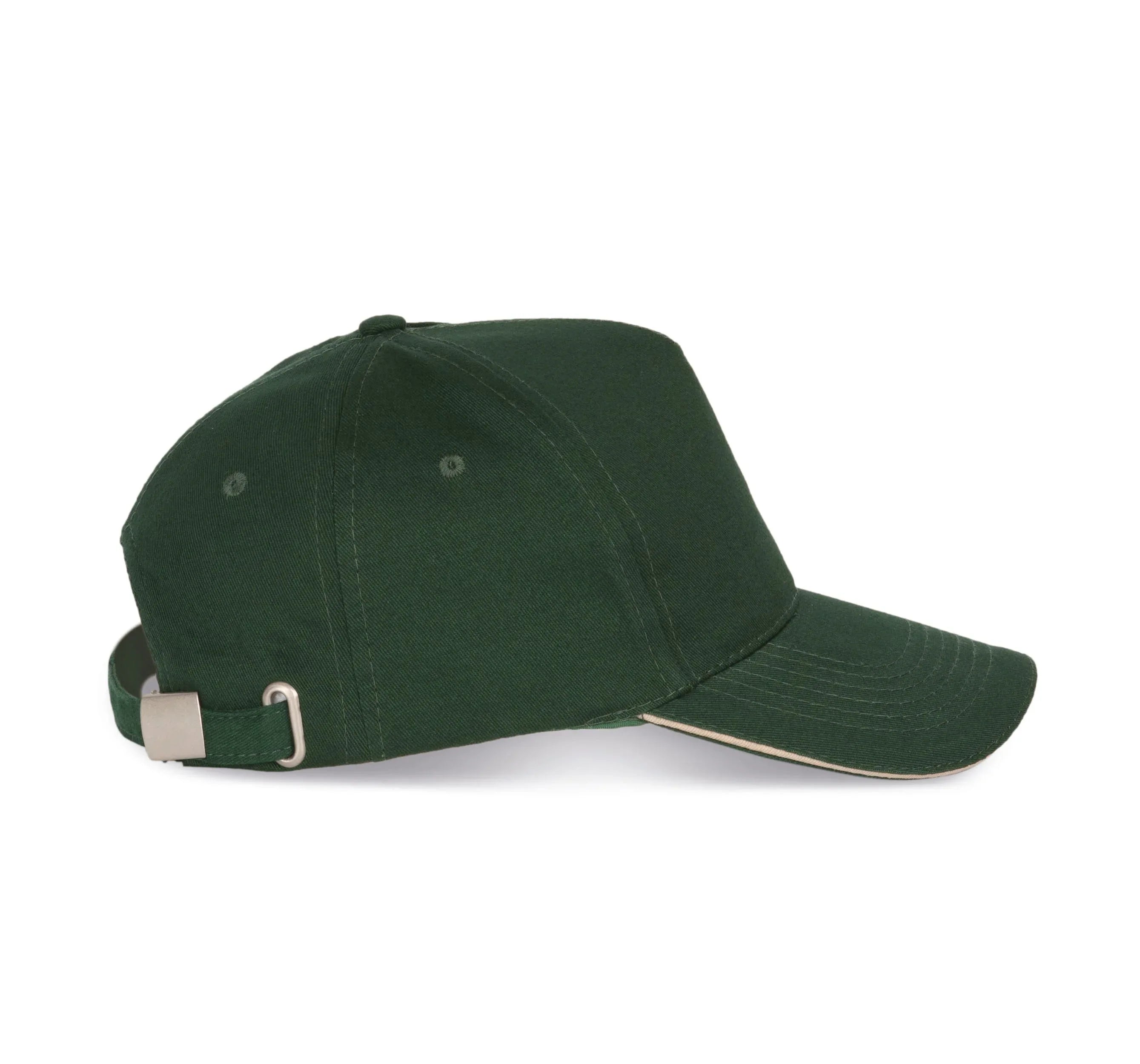 KP124 - Casquette avec sandwich contrasté - 5 panneaux - Occifloc