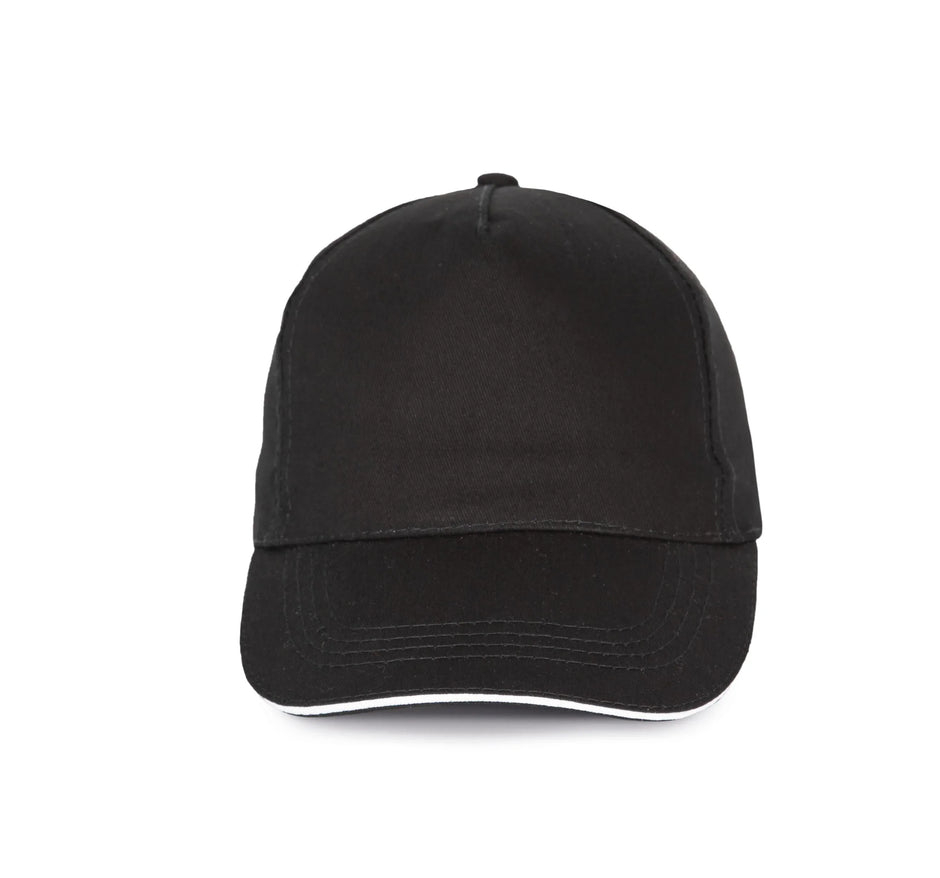 KP130 - Casquette sandwich contrasté - 5 panneaux - Occifloc