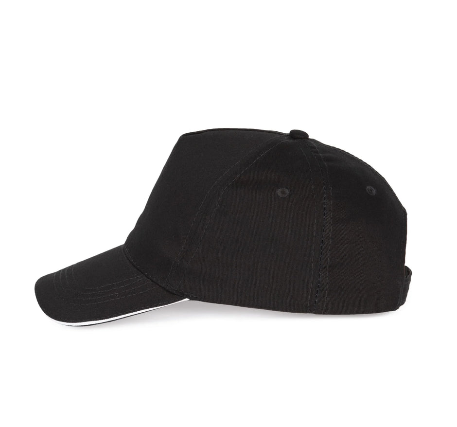 KP130 - Casquette sandwich contrasté - 5 panneaux - Occifloc