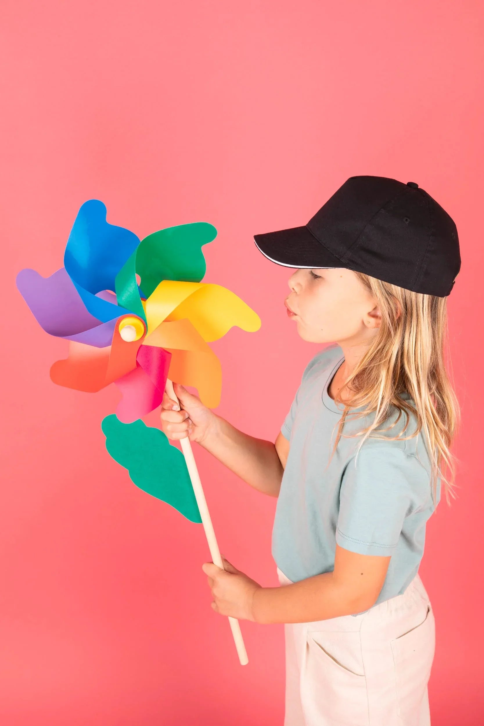 KP148 - Casquette enfant avec sandwich contrasté - 5 panneaux - Occifloc