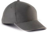 KP148 - Casquette enfant avec sandwich contrasté - 5 panneaux - Occifloc