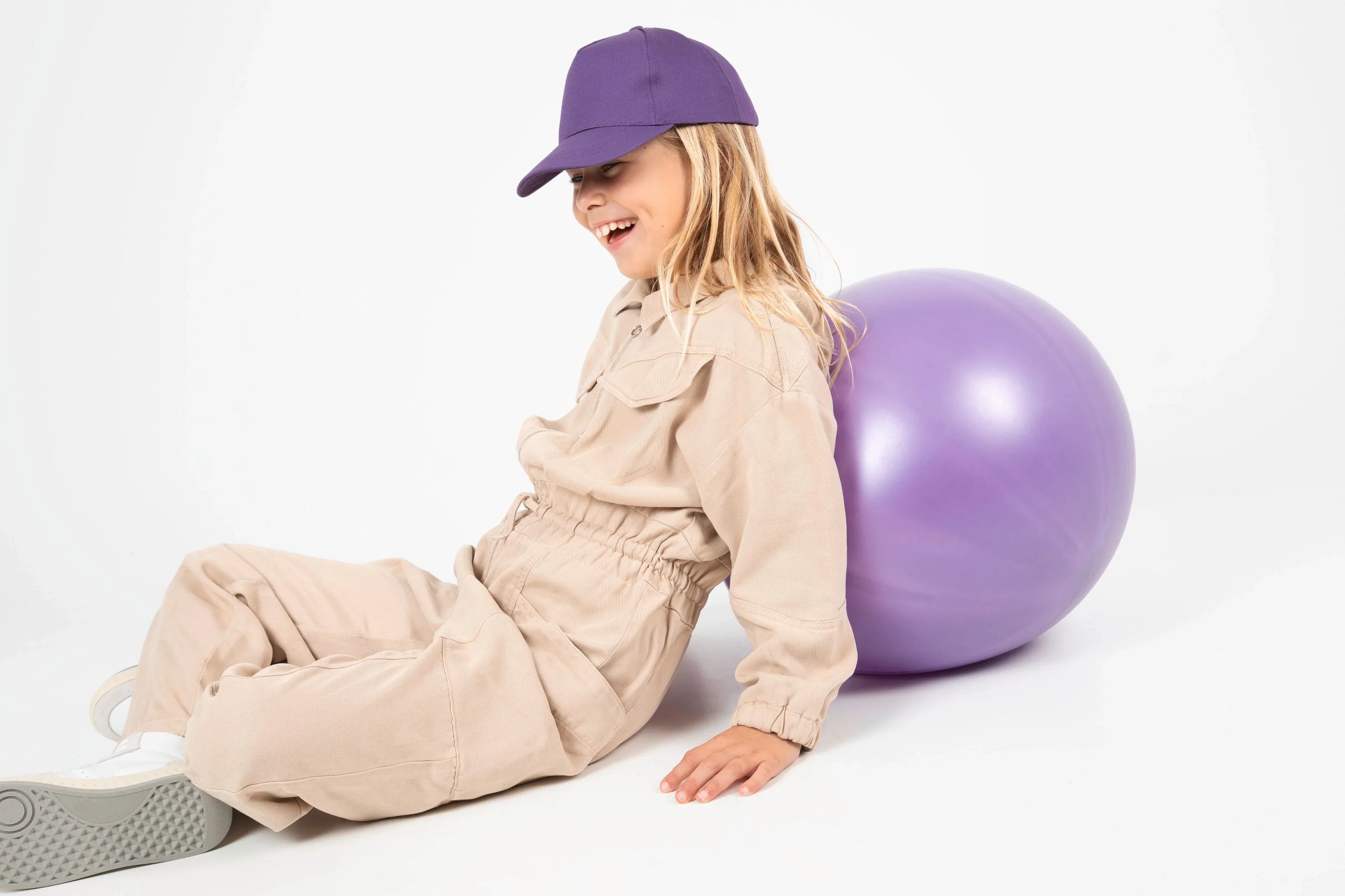 KP149 - Casquette enfant en coton - 5 panneaux - Occifloc