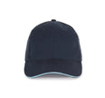 KP153 - Casquette avec sandwich contrasté - 6 panneaux - Occifloc