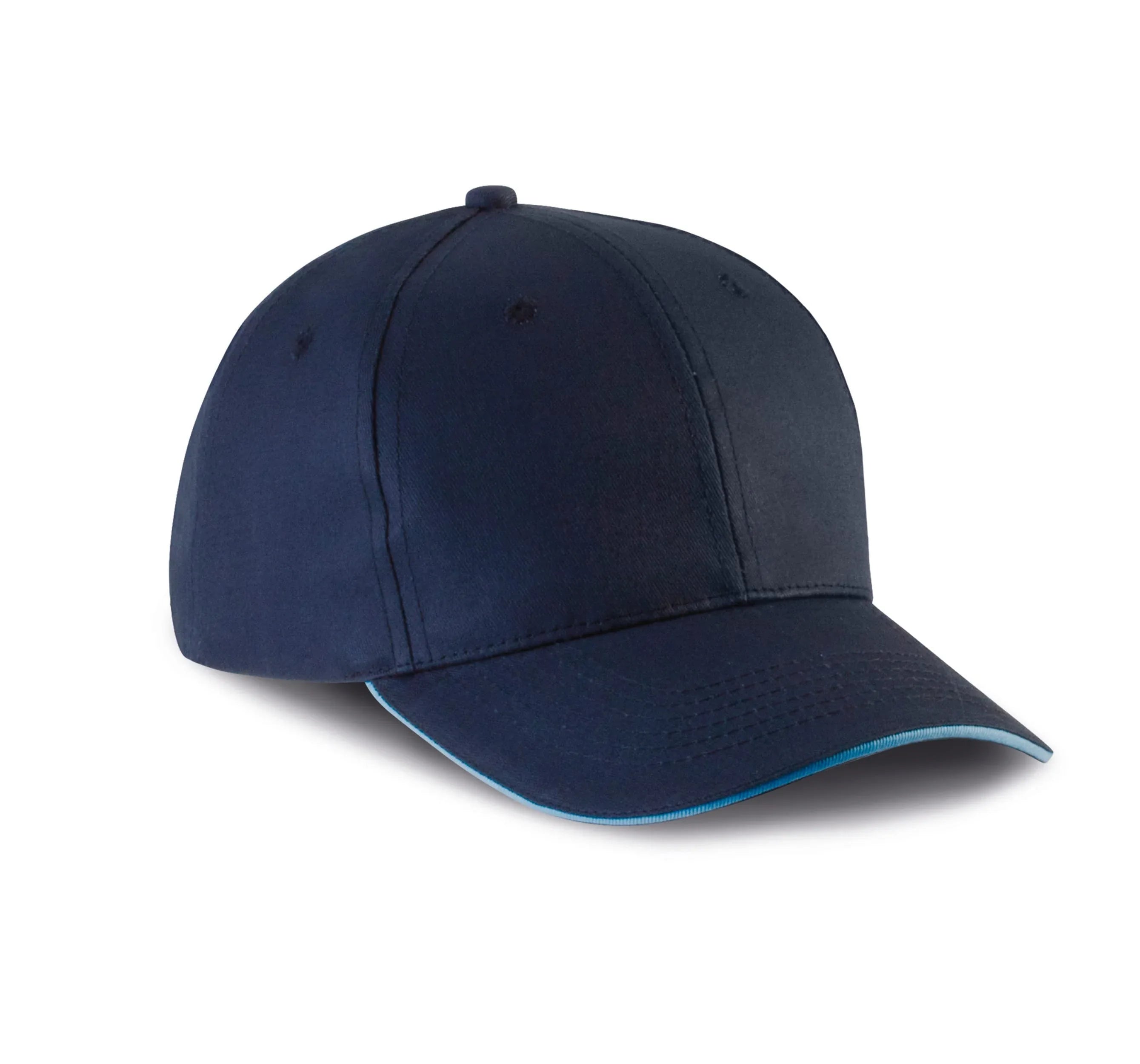 KP153 - Casquette avec sandwich contrasté - 6 panneaux - Occifloc