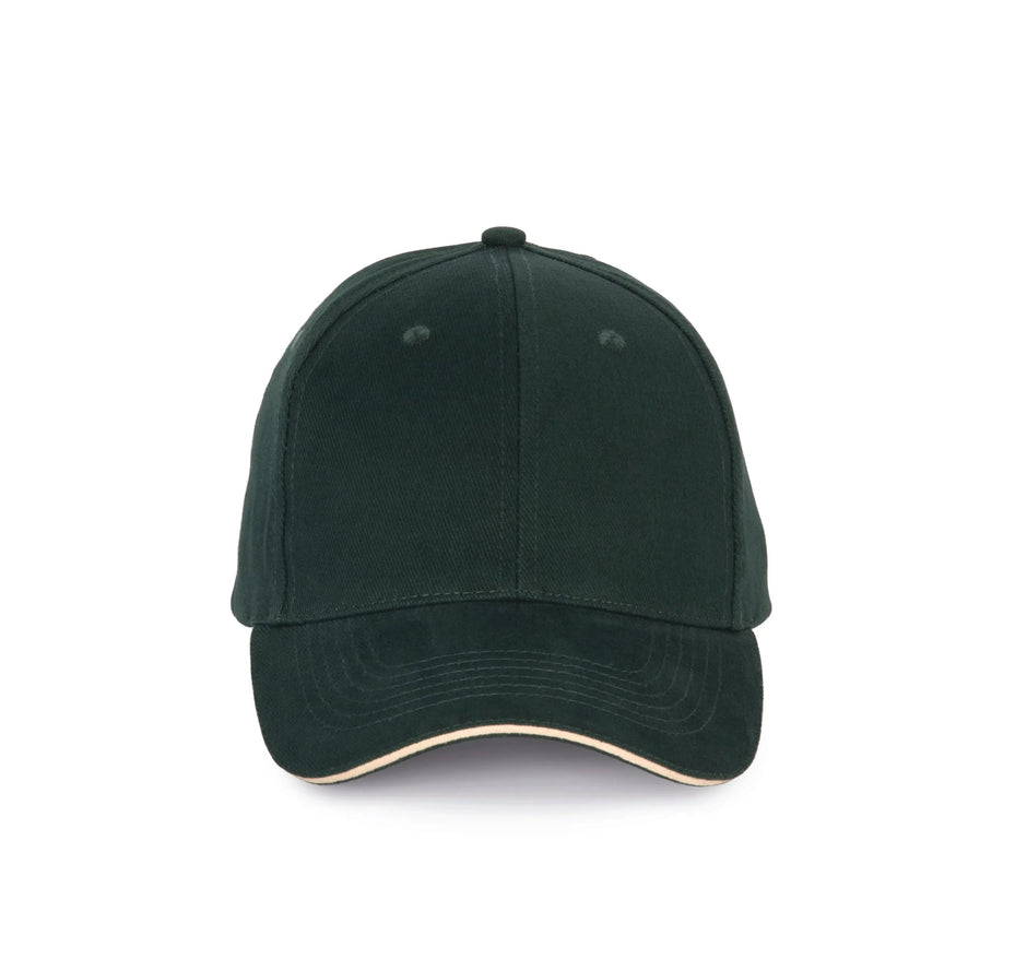 KP185 - Casquette sandwich contrasté - 6 panneaux - Occifloc