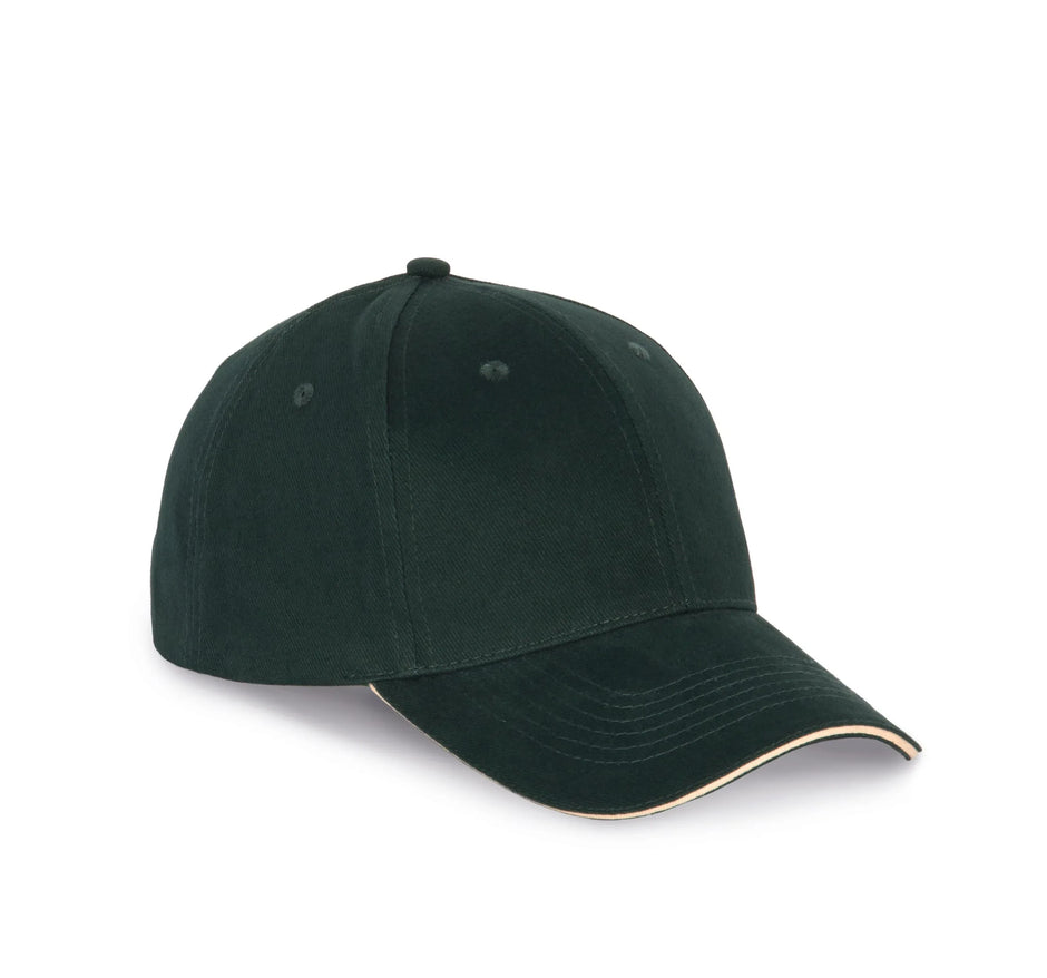 KP185 - Casquette sandwich contrasté - 6 panneaux - Occifloc