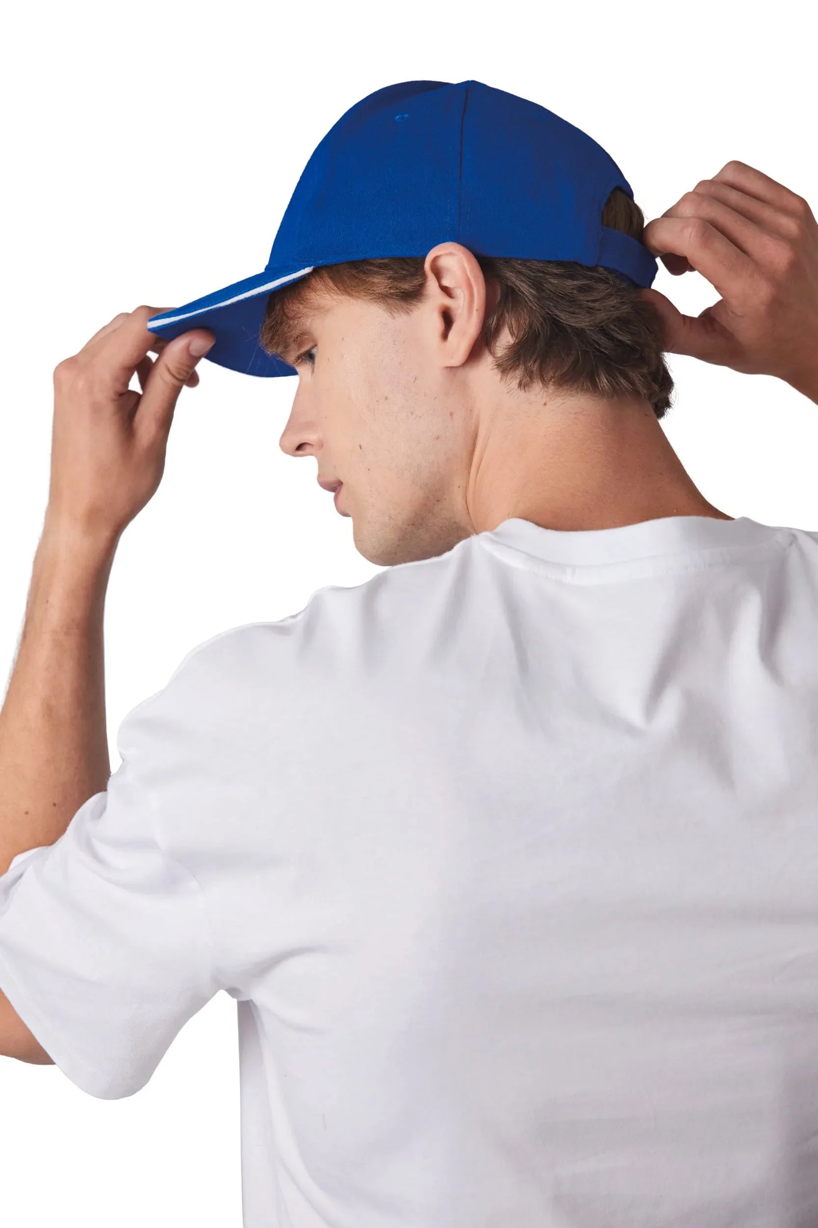 KP196 - Casquette Baseball avec sandwich - 6 panneaux - Occifloc