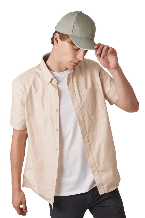 KP198 - Casquette en coton biologique à sandwich contrasté - 6 panneaux - Occifloc