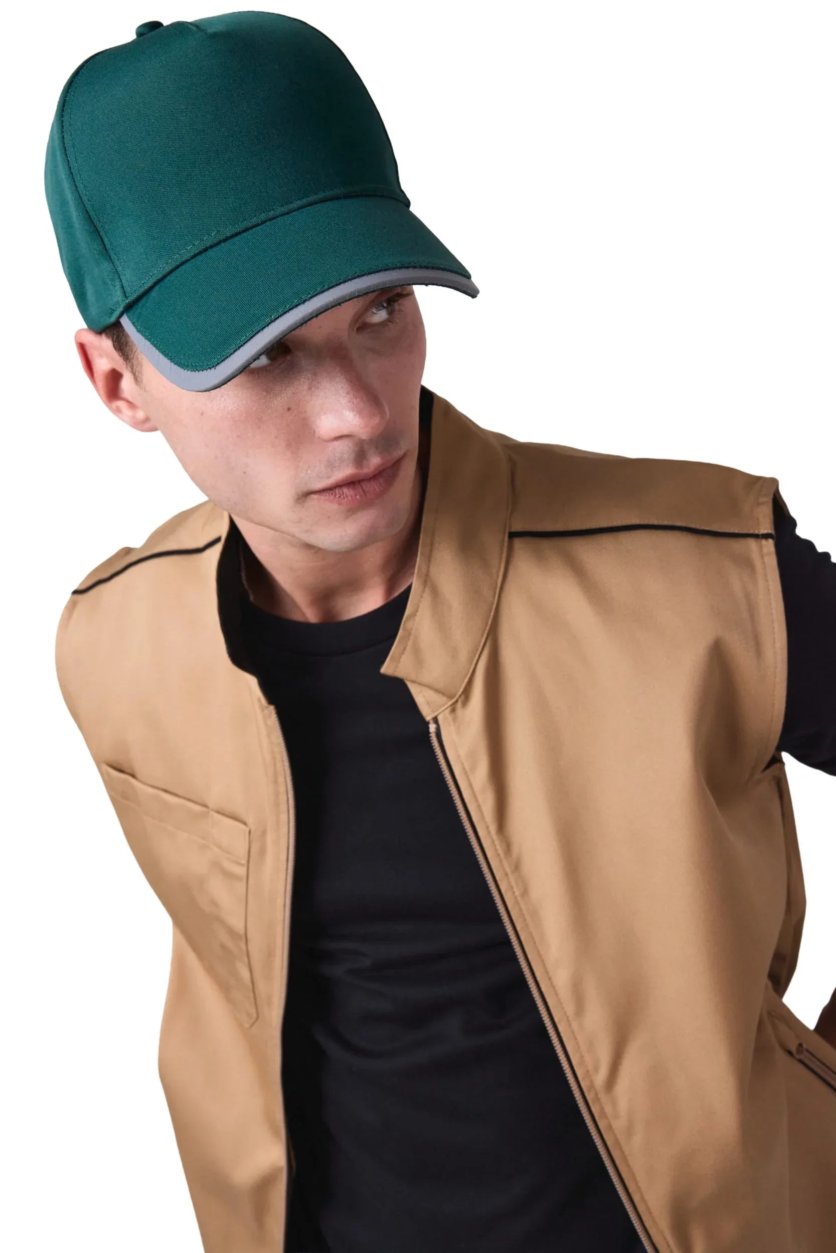 KP215 - Casquette 5 panneaux en polyester - Occifloc