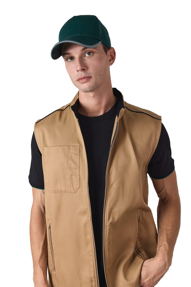 KP215 - Casquette 5 panneaux en polyester - Occifloc