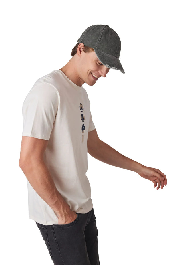 KP235 - Casquette vintage effet déchiré - 6 panneaux - Occifloc