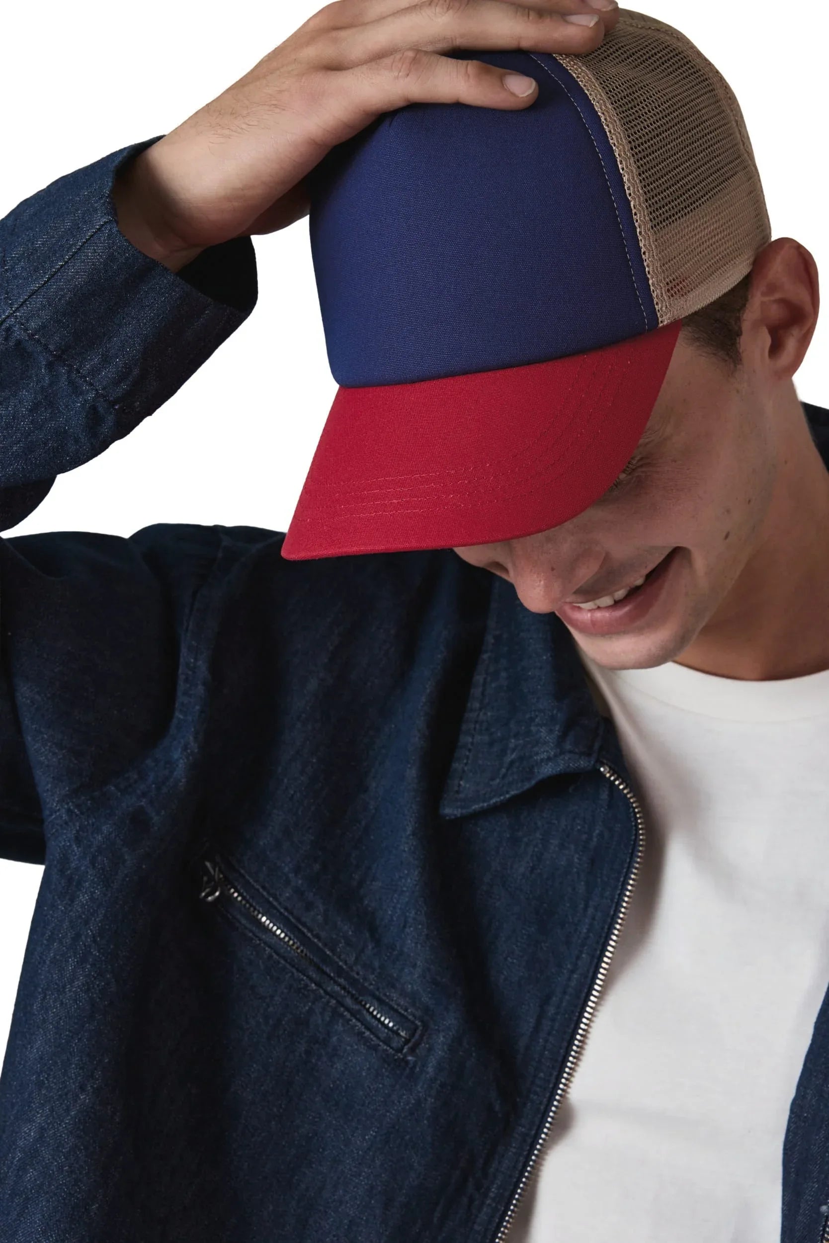 KP240 - Casquette trucker 5 panneaux en coton canvas - K-up Gold Label - Occifloc