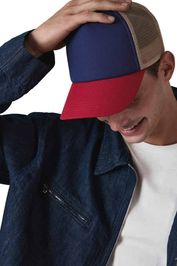 KP240 - Casquette trucker 5 panneaux en coton canvas - K-up Gold Label - Occifloc