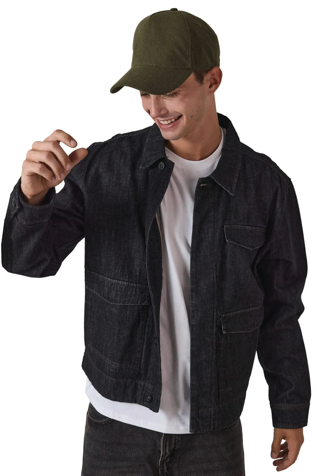 KP250 - Casquette 5 panneaux en velours - Occifloc