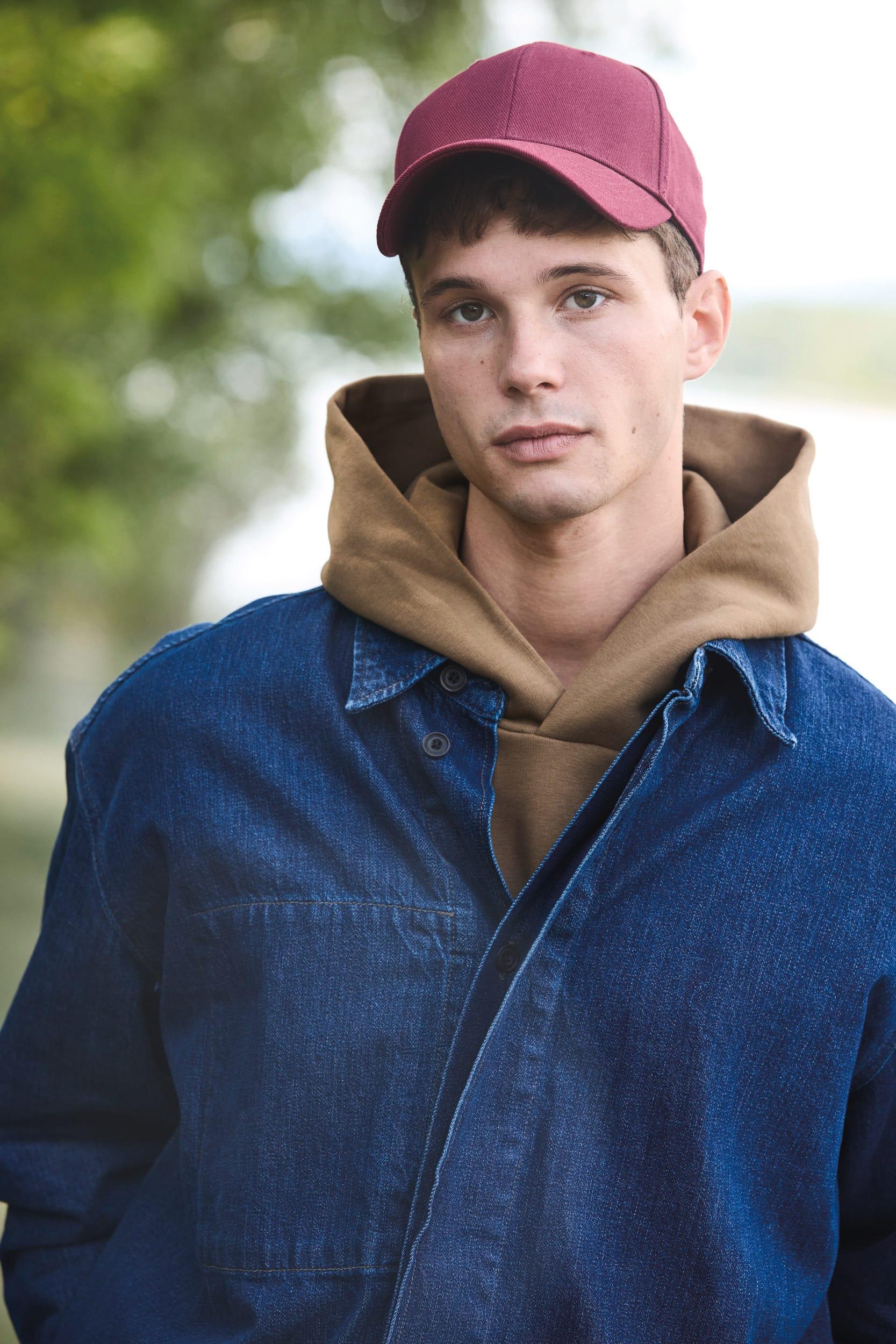 KP356 - Casquette en coton bio 6 panneaux - K-up Gold Label - Occifloc