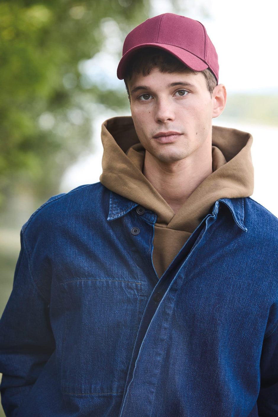 KP356 - Casquette en coton bio 6 panneaux - K-up Gold Label - Occifloc
