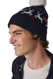 KP512 - Bonnet de Noël motifs rennes - Occifloc