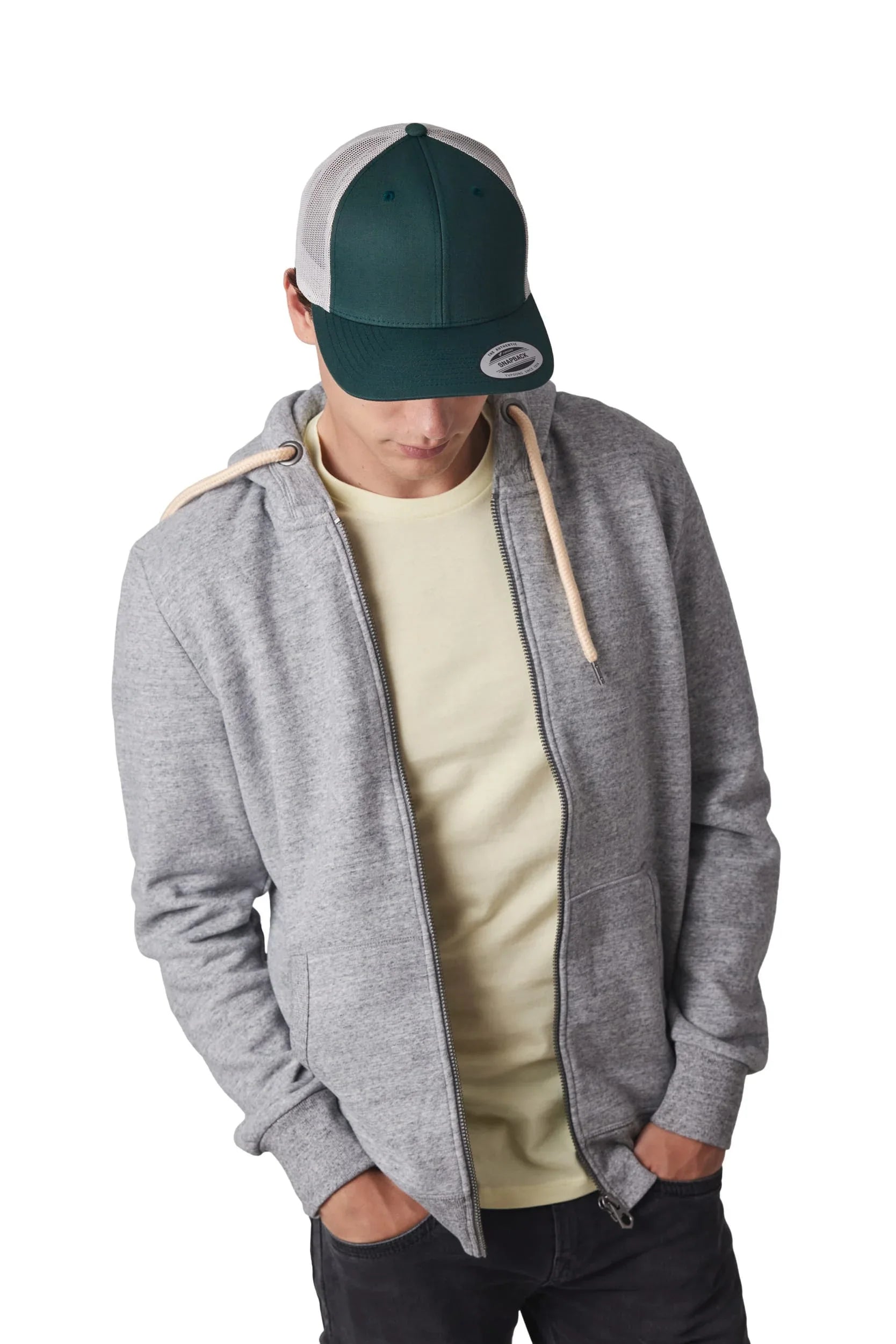 KP912 - Casquette Trucker modèle rétro - 6 panneaux - Occifloc