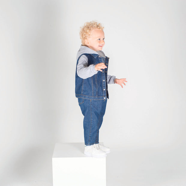 LW750 - Veste en jean à capuche enfant Larkwood