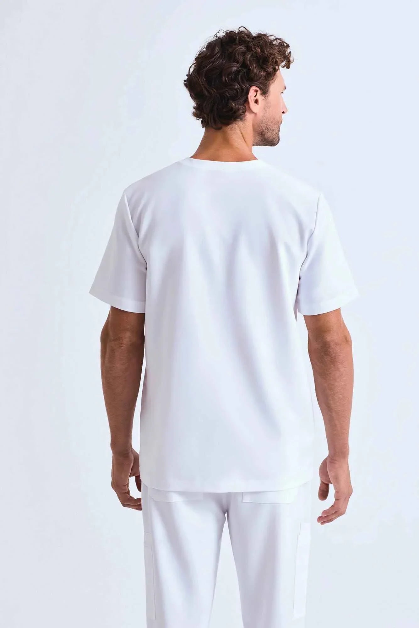 NN200 - Tunique stretch manches courtes homme