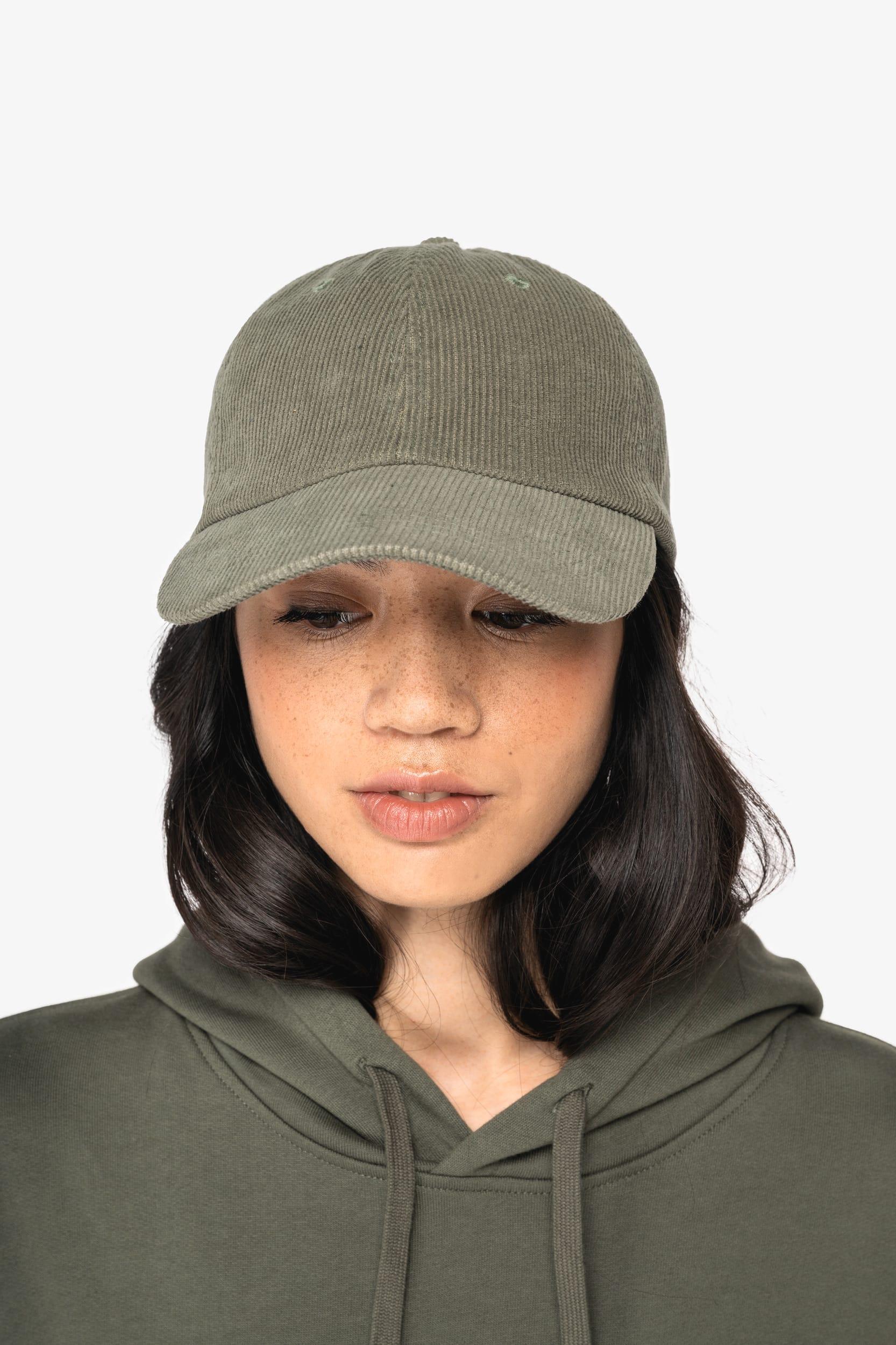 NS016 - Casquette écoresponsable en velours côtelé 6 panneaux unisexe - Occifloc