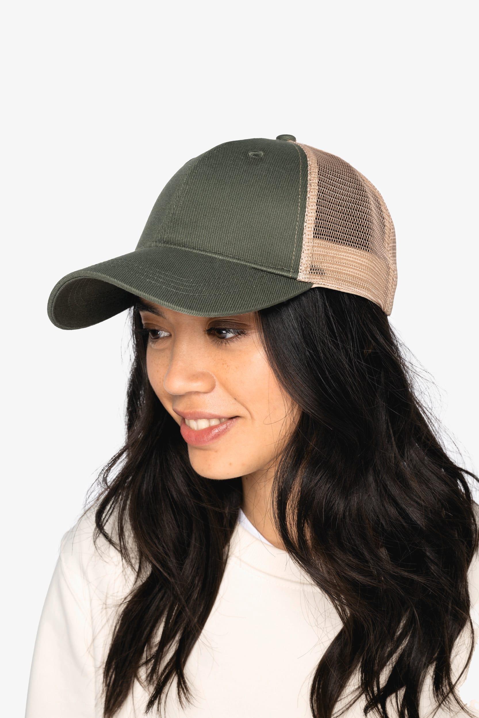 NS036 - Casquette trucker écoresponsable 6 panneaux unisexe - Occifloc