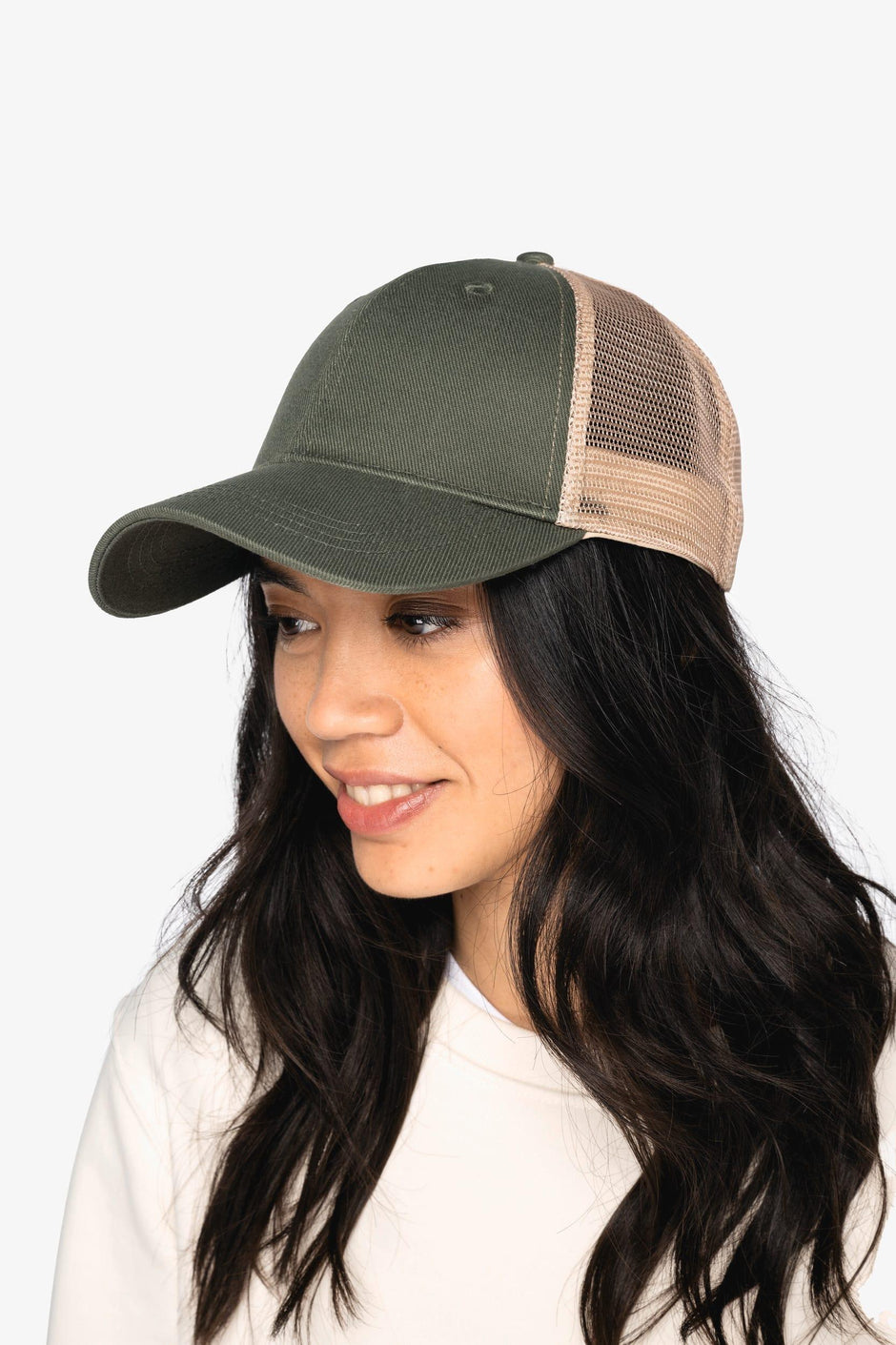 NS036 - Casquette trucker écoresponsable 6 panneaux unisexe - Occifloc
