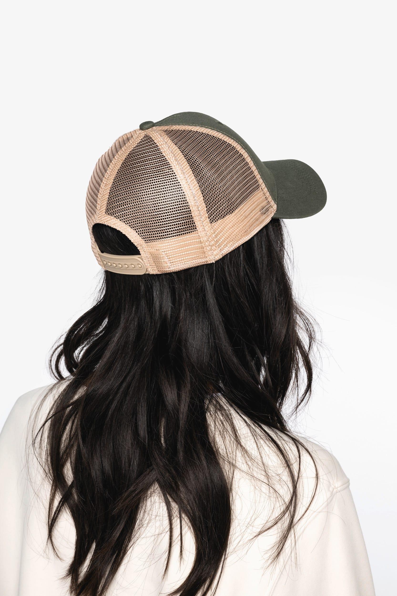 NS036 - Casquette trucker écoresponsable 6 panneaux unisexe - Occifloc