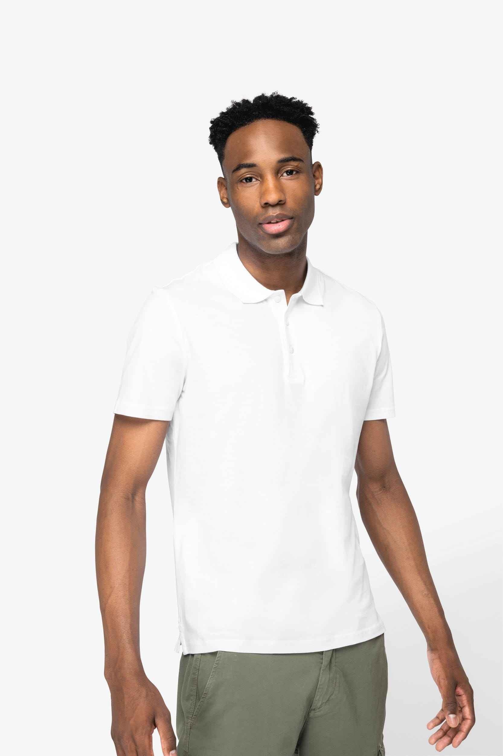 NS200 - Polo en jersey écoresponsable homme